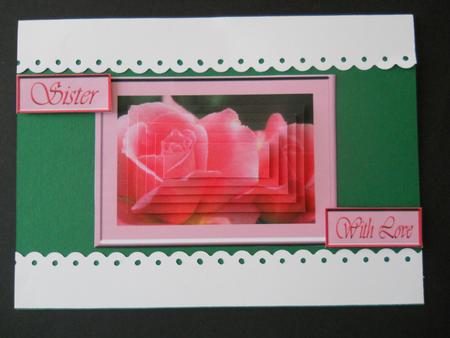 Pink Pyramage Topper by Joan Prince