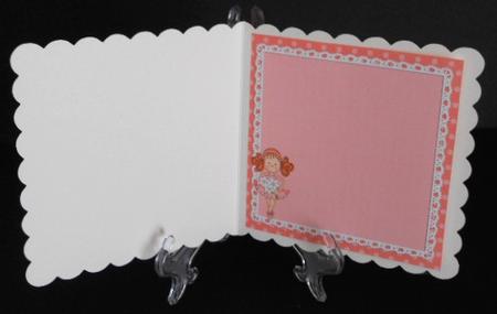 8 x 8 Girlz Betzi Ballerina Matching Square Insert Panel by Joan Prince
