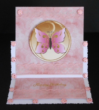 Vintage Butterfly Luxury Backing Paper Kit by Joan Prince
