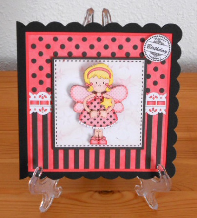 8 x 8 3D Girlz Fairy Fiz Mini Kit 3D Decoupage by Joan Prince