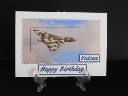 Vulcan Topper Card by Joan Prince