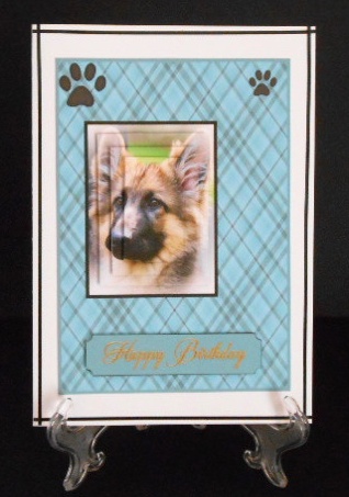 German Shepherd Pyramage by Joan Prince
