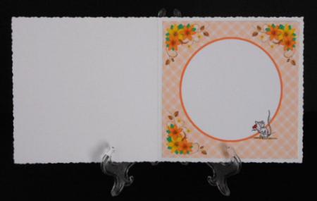 Insert for Friendly Mouse Card Plus Extra Plates by Joan Prince