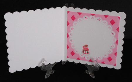 Pink Topsy Turvy Cake Insert by Joan Prince