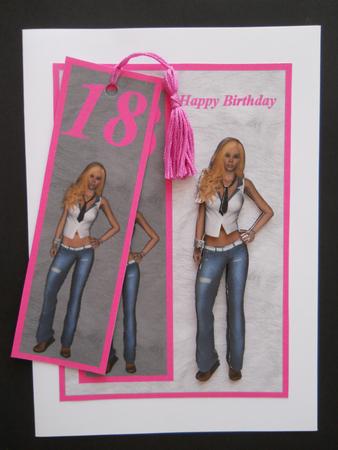 18th Birthday Step by Step with Bookmark by Joan Prince