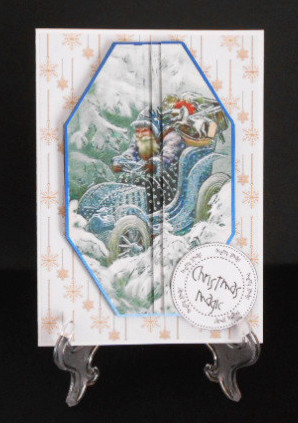 Santa is in a Hurry, Could Not Wait for Rudolf by Joan Prince