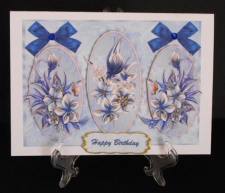 Beautiful Wyn Floral Plaques by Joan Prince