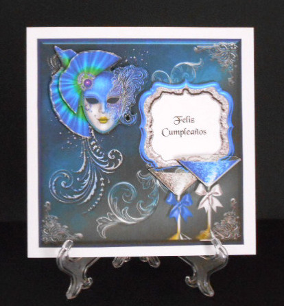 Add Your Own Greeting - Glitz & Glam by Joan Prince