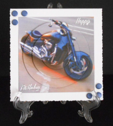 Motor Bike Circle Pyramid by Joan Prince