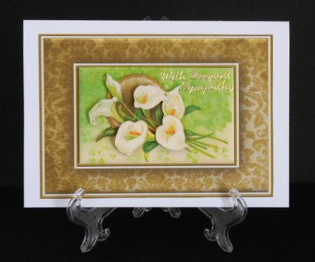Easter Flowers Quick Card by Joan Prince