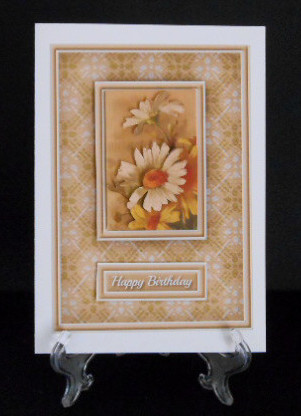 Daisies Quick Card by Joan Prince
