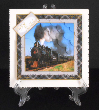 Steam Train Scallop Corners Stacker Mini Kit by Joan Prince