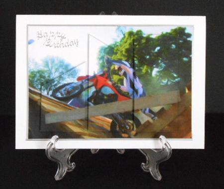 Enduro Rider Quick Card 1 by Joan Prince
