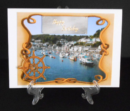 The Boats of Looe Harbour by Joan Prince
