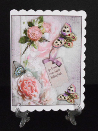 Butterflies and Roses by Joan Prince