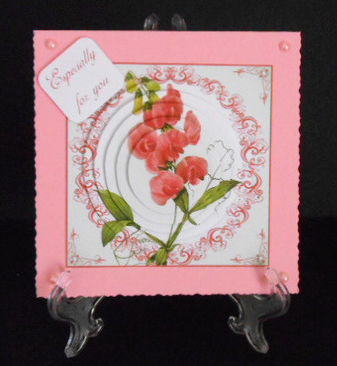 Sweet Pea 5x5 Inch Topper & Circle Pyramid Layers by Joan Prince