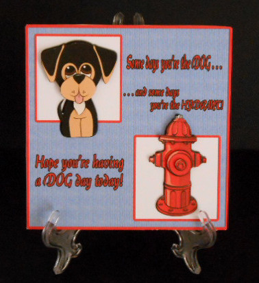 Dog or Hydrant Card - Many Occasions by Joan Prince