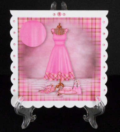 Fabulous Pink Dress & Accessories by Joan Prince