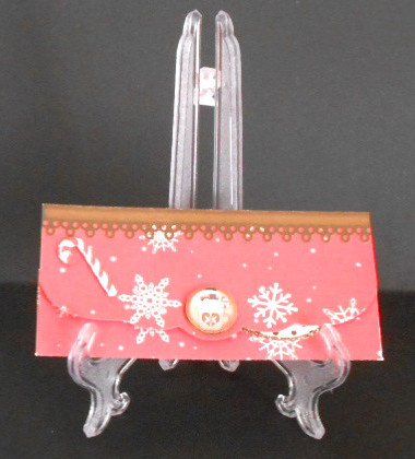 Snowflakes & Cocoa Money Wallet by Joan Prince
