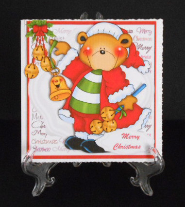 Santas Little Jingle Bell Ringer  by Joan Prince