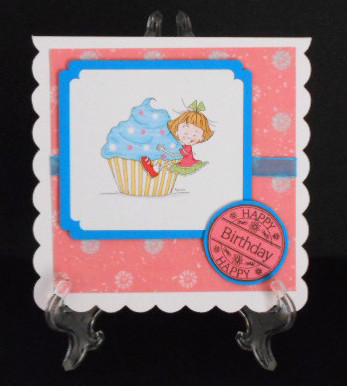 Crafty Bob's Sassy Cheryl Single: Sassy Sallys Cupcake by Joan Prince