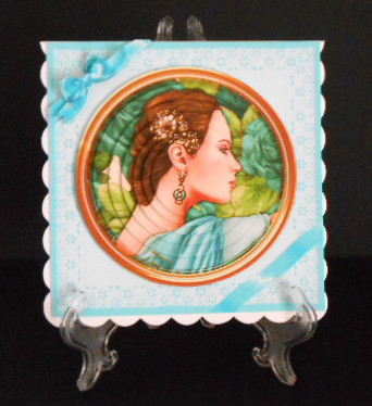 Ribbons and Lace Card Fronts by Joan Prince