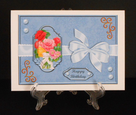 Floral, Card Front by Joan Prince