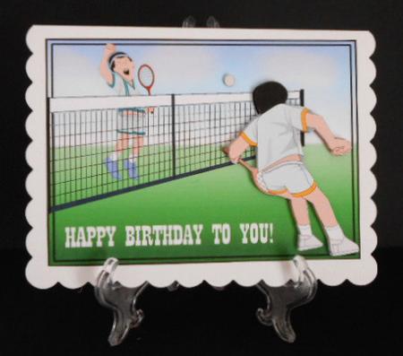 Tennis Players by Joan Prince