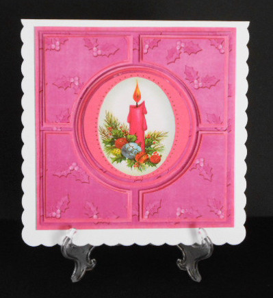 Cerise Candle Architects Quad 8in Cf Kit by Joan Prince