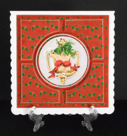 Love Birds Red Architects Quad 8in Cf Kit by Joan Prince