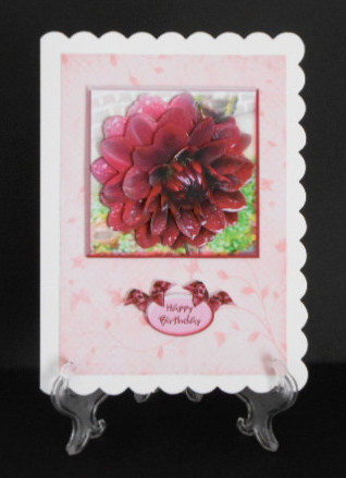 Chocolate Dahlia by Joan Prince