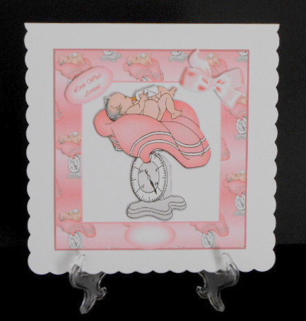 Weighing in Baby Girl by Joan Prince