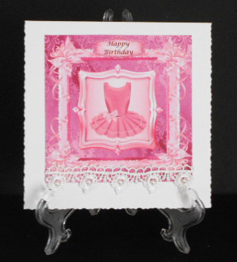 8 in Ballerina Topper in Pink by Joan Prince