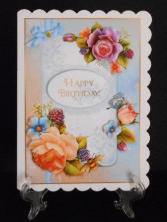 Floribunda Many Flowering Decoupage by Joan Prince