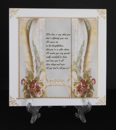 Mint Side Stacker Card by Joan Prince