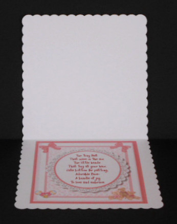 A Beautiful Baby Girl Incert by Joan Prince