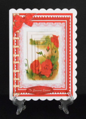 Lovely Book of Red Poppys . ( Pyramid ) by Joan Prince