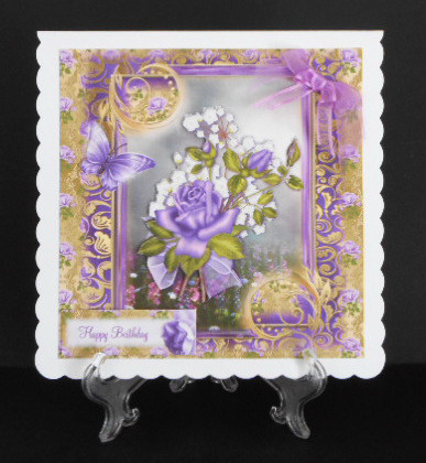The Lilac Rose Topper by Joan Prince