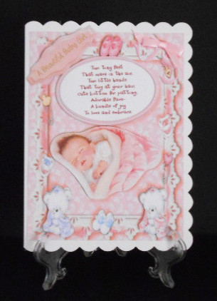 Beautiful New Baby Girl by Joan Prince