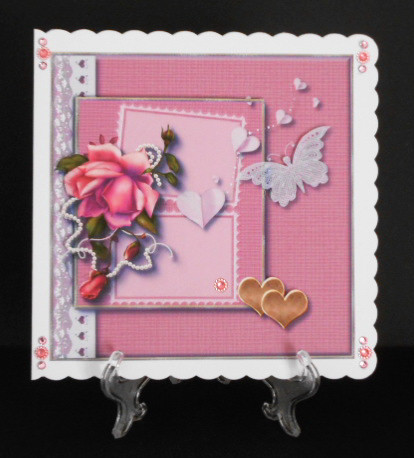 Halee's Roses Topper 2 by Joan Prince