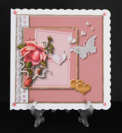 Halee's Roses Topper 1 by Joan Prince