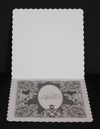 Insert to Compliment Black and White Dress Topper by Joan Prince