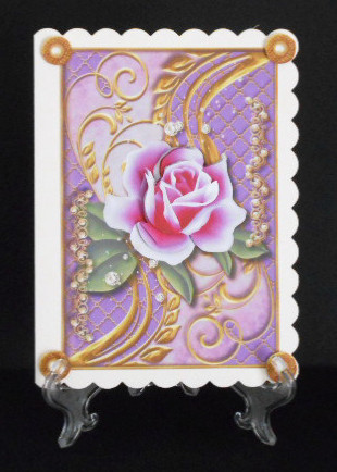 Rose of Mine Topper 2 by Joan Prince