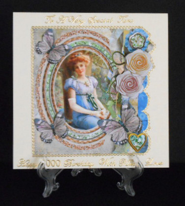 Relaxing in the Garden Over the Edge & Decoupage by Joan Prince