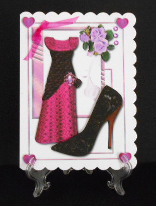 A Mere Moment Card Topper 2 by Joan Prince