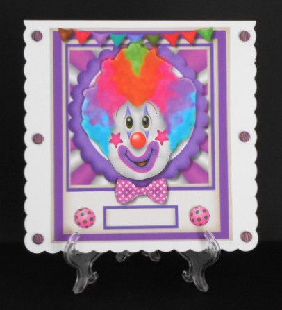 Clowning Around Girl  by Joan Prince