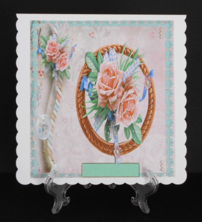 Beautiful Pink Vintage Roses . by Joan Prince