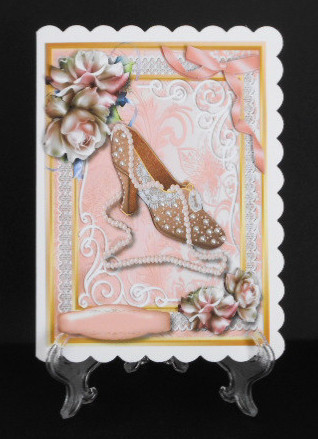 A5 Lovely Vintage Shoes and Pearls  by Joan Prince
