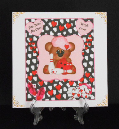 You Bowl Me Over Topper & Decoupage by Joan Prince