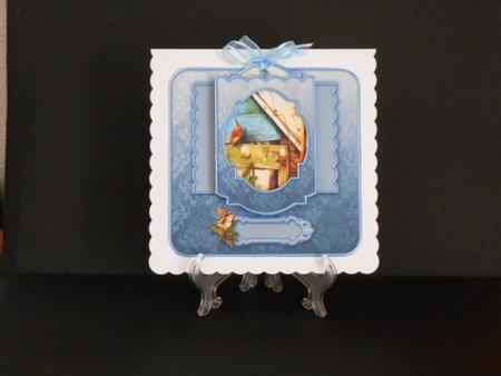 Vintage Birds on the Garden Shed Pocket Card Mini Kit by Joan Prince
